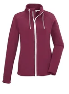 Kurtki damskie - killtec Damska kurtka Powerstretch ze stójką KOS 24 WMN FLX JCKT, beaujolais, 48, 42850-000 - miniaturka - grafika 1