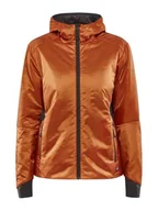Kurtki damskie - Craft ADV EXPLORE LIGHTWEIGHT | lekka kurtka damska L | kasztan | pakowalna kurtka outdoorowa damska | izolacja PrimaLoft | 2 kieszenie zapinane na zamek błyskawiczny | kaptur | wstawki ze stretchu | - miniaturka - grafika 1