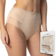 Majtki damskie - Figi Majtki damskie Bawełniane z wysokim stanem 2 pary Lama 4000MD M - miniaturka - grafika 1