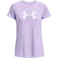 Koszulki i topy damskie - Koszulka damska Under Armour Tech Twist Graphic SSC fioletowa 1366125 532 M - miniaturka - grafika 1