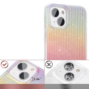 Kingxbar Travel Series luksusowe eleganckie etui na iPhone 13 pomarańczowy (Sunset) - Etui i futerały do telefonów - miniaturka - grafika 4