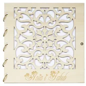 Pasmanteria - Drewniana kartka okolicznościowa z grawerem - miniaturka - grafika 1