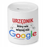 Skarbonki - Skarbonka Dla Urzędnika na Urodziny na Prezent z Nadrukiem ze Zdjęciem - miniaturka - grafika 1