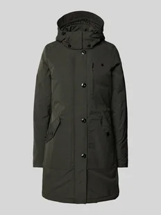 Parka z listwą guzikową model ‘Vodan’ - Kurtki damskie - miniaturka - grafika 1