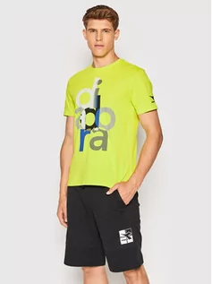 Koszulki i topy damskie - Diadora T-Shirt 102.178171 Zielony Regular Fit - grafika 1