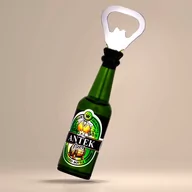 Korkociągi i otwieracze - Magnes Butelka Otwieracz Imienny Piwo 3 - miniaturka - grafika 1