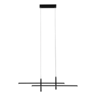 Lampy sufitowe - Lampa wisząca TREPILIANO LED 20W 3000K - czarny - miniaturka - grafika 1