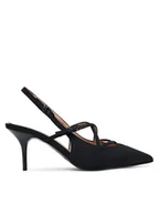 Czółenka - LOVE MOSCHINO Szpilki JA10287G1NIMX00039 Czarny - miniaturka - grafika 1