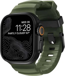 Nomad Pasek Rocky Point Band do Apple Watch 49/46/45/44 mm, ciemnozielony - Akcesoria do smartwatchy - miniaturka - grafika 1