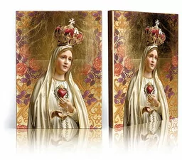 Ikona religijna Matka Boża Fatimska - Ikony i obrazy sakralne - miniaturka - grafika 1