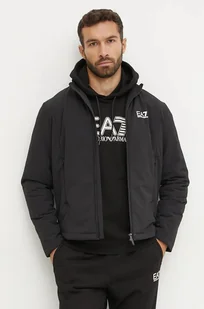 EA7 Emporio Armani kurtka sportowa kolor czarny przejściowa PNFWZ.6DPB42 - Kurtki męskie - miniaturka - grafika 1