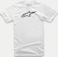 Koszulki męskie - Alpinestars T-shirt ALPINESTARS AGELESS CLASSIC TEE, White/Black Rozmiar: XL - miniaturka - grafika 1