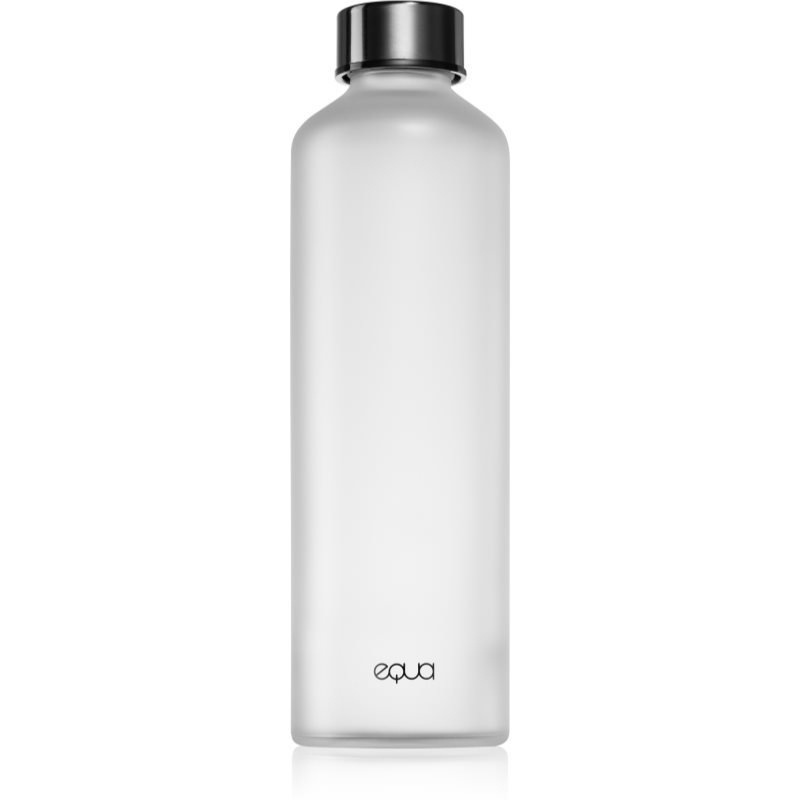 Equa Mismatch szklana butelka na wodę kolor Velvet Black 750 ml