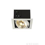 Lampy sufitowe - SLV SPOTLINE KADUX 1 ES111 biały max 50W 115541 - miniaturka - grafika 1