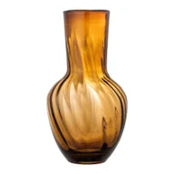 Wazony i flakony - Brązowy szklany ręcznie wykonany wazon (wysokość 27 cm) Saiqa – Bloomingville - miniaturka - grafika 1