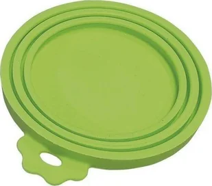 Nobby Nobby Silikonowa Przykrywka Na Puszki 9cm Zielona - Pozostałe akcesoria dla kotów - miniaturka - grafika 1