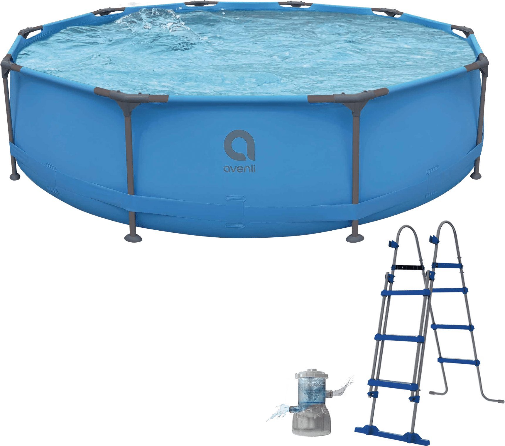 Avenli Basen stelażowy Premium 366x100 zestaw 12427EU