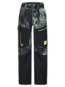 Spodnie narciarskie - Ziener Chłopięce spodnie narciarskie AKANDO | wodoszczelne, wiatroszczelne, ciepłe, Galaxy Print, 116 - miniaturka - grafika 1