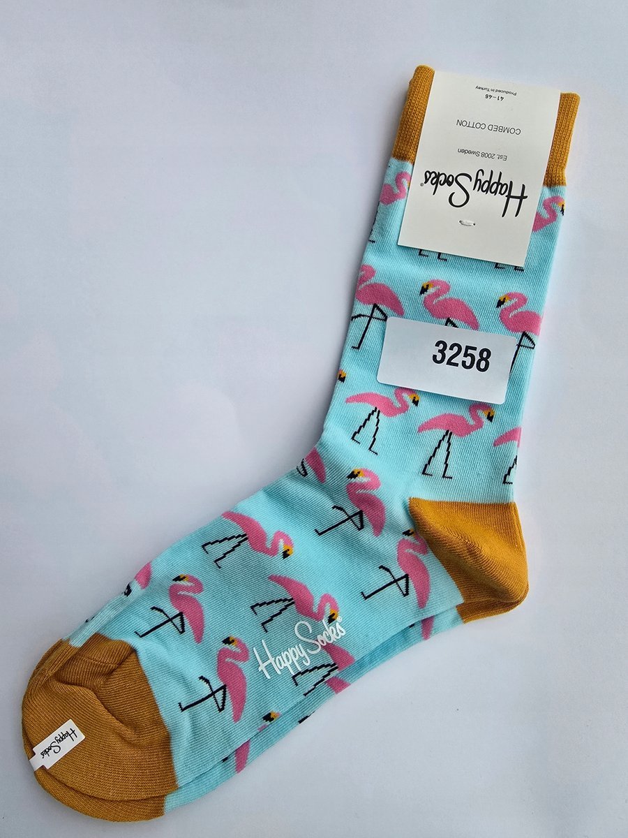 Kolorowe skarpety Happy Socks unisex rozmiar 41-46 (3258)