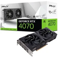 Karty graficzne - PNY GeForce RTX 4070 VERTO Dual Fan 12GB DLSS 3 - miniaturka - grafika 1