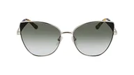 Okulary przeciwsłoneczne - KARL LAGERFELD Damskie okulary przeciwsłoneczne KL341S, błyszczące złoto, jeden rozmiar, Błyszczące złoto, Rozmiar uniwersalny - miniaturka - grafika 1