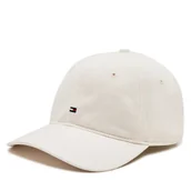 Czapki męskie - Czapka z daszkiem Tommy Hilfiger Flag '85 Soft 6 Panel Cap AM0AM12531 Biały - miniaturka - grafika 1