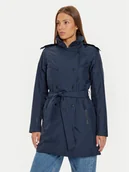 Płaszcze damskie - Helly Hansen Płaszcz przejściowy Welsey II 53314 Granatowy Regular Fit - miniaturka - grafika 1