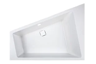 Wanna Asymetryczna 180X140 Sanplast Space Line - Wanny - miniaturka - grafika 1