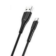 Kable USB - USAMS Kabel U35 USB-C 2A Fast Charge 1m czarny/black SJ366USB01 (US-SJ366) - miniaturka - grafika 1