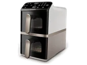 Frytkownice - Philips Ovi Stacked Dual Basket Airfryer NA462/80 - miniaturka - grafika 1