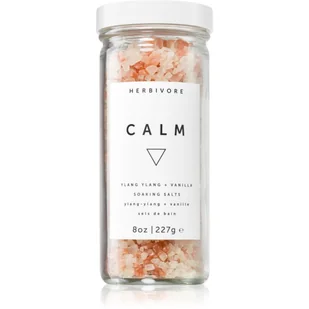 Herbivore Calm Ylang Ylang + Vanilla kojąca sól do kąpieli 227 g - Kosmetyki do kąpieli - miniaturka - grafika 1
