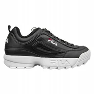 Buty sportowe damskie - Fila Buty Damskie Disruptor Low Wmn Czarne 41 - miniaturka - grafika 1