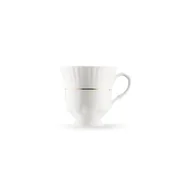 Filiżanki - Chodzież IWONA FILIŻANKA 400ML B014 ZŁOTY PASEK DO HERBATY KAWY 1786 - miniaturka - grafika 1