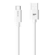 Kable komputerowe i do monitorów - Silicon Power Kabel Silicon Power Boost Link PVC LK10AC, USB - USB typ C 100cm, white SP1M0ASYLK10AC1W - miniaturka - grafika 1