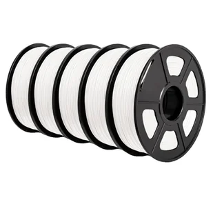 Filament PLA do drukarek 3D, przyjazny dla środowiska, wysoka wytrzymałość, wszechstronne zastosowanie, PLA biały - Filamenty i akcesoria do drukarek 3D - miniaturka - grafika 1
