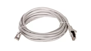 Kabel krosowy patchcord Sf/utp kat.5e Cca szary 3m - Patchcordy - miniaturka - grafika 1