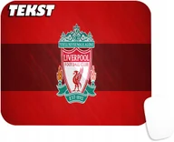 Podkładki pod mysz - PODKŁADKA POD MYSZKĘ Z LIVERPOOL KLUBY PIŁKA PREZENT -TEKST -20X24 - miniaturka - grafika 1