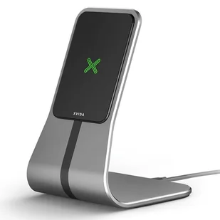 XVIDA XVIDA (POWER 2) Wireless Charging Desk Stand - Ładowarka indukcyjna Qi 7.5W na biurko (srebrny) W2-DESKM-01SI-EU - Stacje dokujące do telefonów - miniaturka - grafika 7