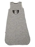 Śpiworki dla dzieci - David Fussenegger Śpiworek flanelowy w kolorze czarno-kremowym - miniaturka - grafika 1