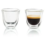 Szklanki - Szklaneczki DeLonghi do espresso 90 ml - 2szt - miniaturka - grafika 1