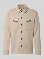 Kurtki męskie - Kurtka koszulowa o kroju regular fit z mieszanki wiskozy Model 'JAKES' - miniaturka - grafika 1