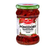 Pasztet i przetwory mięsne - Pomidory suszone w oleju z ziołami paski Urbanek 270g/150g - miniaturka - grafika 1