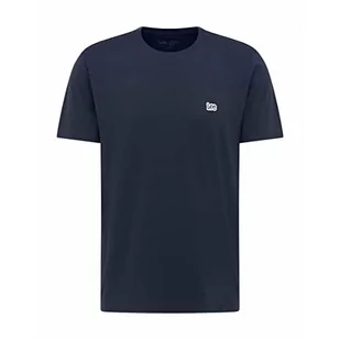 Lee Męski T-Shirt z logo Ss Patch, grantowy, 4XL - Koszulki męskie - miniaturka - grafika 1