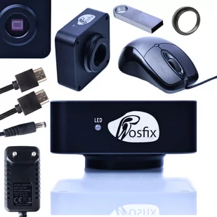 KAMERA DO MIKROKSOPU SONY ROSFIX GEMINI PRO Z FUNKCJĄ POMIARU C-MOUNT CMOS - Mikroskopy i lupy - miniaturka - grafika 1