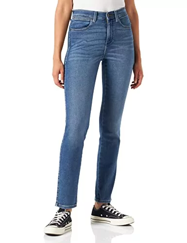 Wrangler Spodnie damskie Slim Pants, AIRBLUE, W33 / L32
