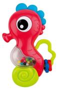 Zabawki interaktywne dla dzieci - Ks Kids Muzyczna grzechotka Konik Morski czerwona KIT23004 - miniaturka - grafika 1