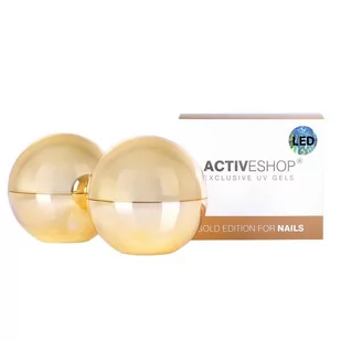 ACTIVESHOP ŻEL LED FRENCH EXTRA BIAŁY 15G KULA activeshop-113786 - Żele do paznokci - miniaturka - grafika 1