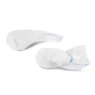 Apteczki i materiały opatrunkowe - Tupfery jałowe z gazy 17 nitkowe "fasolka" z nitką RTG, blister 15cm x 15cm - miniaturka - grafika 1
