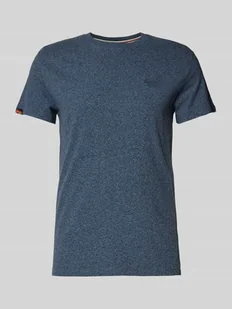 T-shirt z wyhaftowanym logo - Koszulki męskie - miniaturka - grafika 1