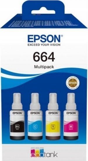 Tusz Epson Epson Tusz L100/200 T6646 MultiPack Black, Cyan, Magenta, Yellow